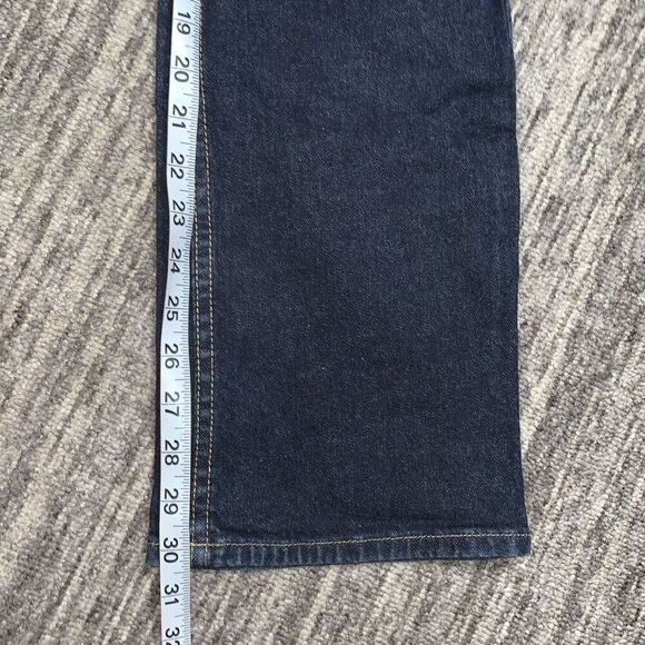 Gap Womens Size 8‎ Boot Cut Denim Jeans Blue Dark Wash Pockets Stretch - Picture 7 of 8